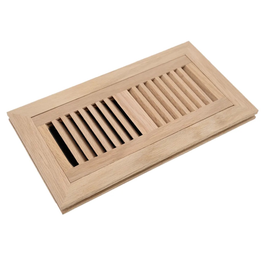 Flush-mount air vent (oak)